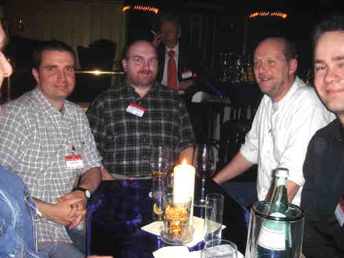 Debian-VDR-Team trifft Klaus Schmidinger, Heise-Party CeBIT 2006